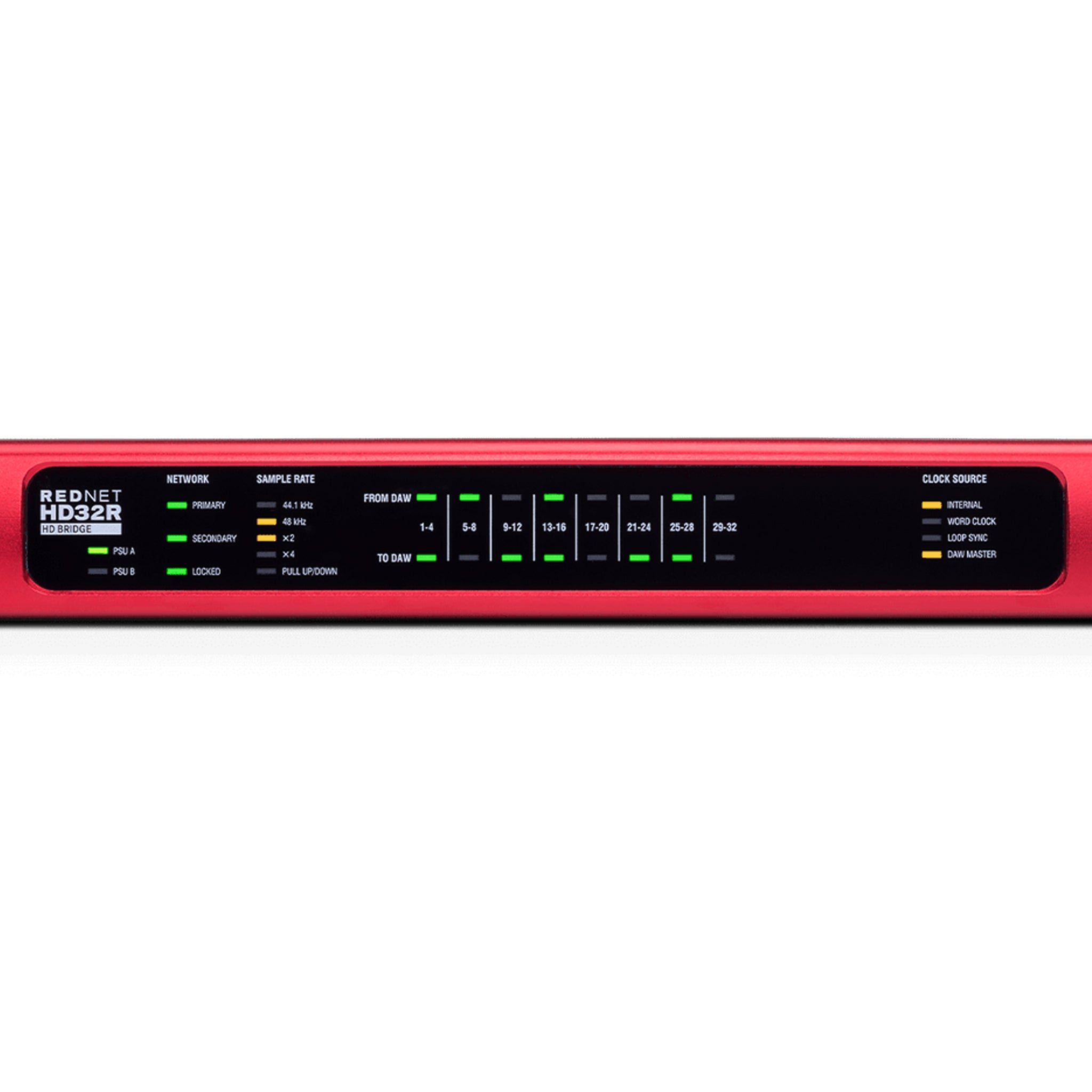 Focusrite Pro RedNet HD32R 32-Channel Dante Networks Pro Tools | Ultimate Bridge