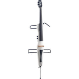 Stagg 4/4 Electric Cello With Gigbag, White