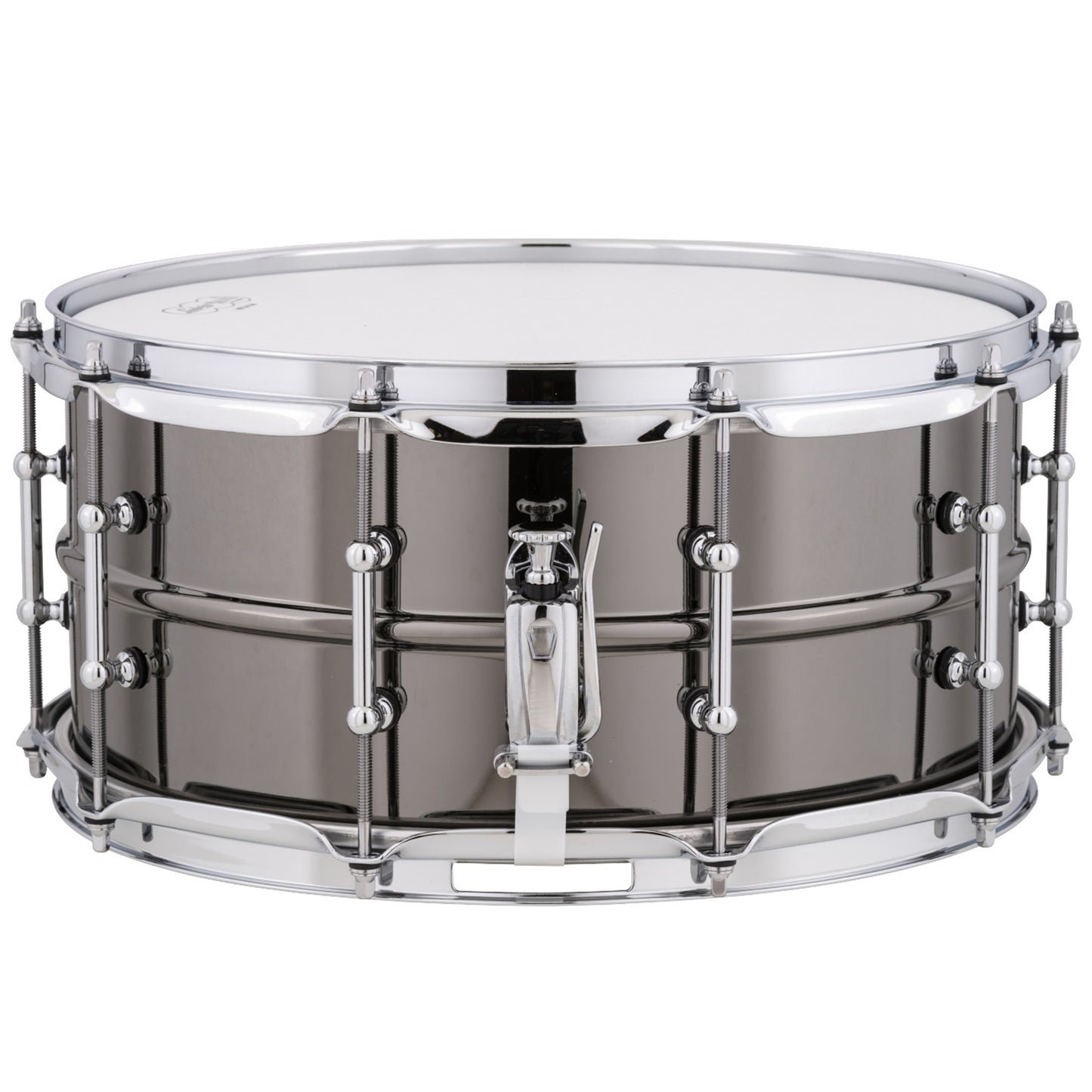 Ludwig LB417T Black Beauty 6.5x14 Smooth Shell, Tube Lugs Snare Drum