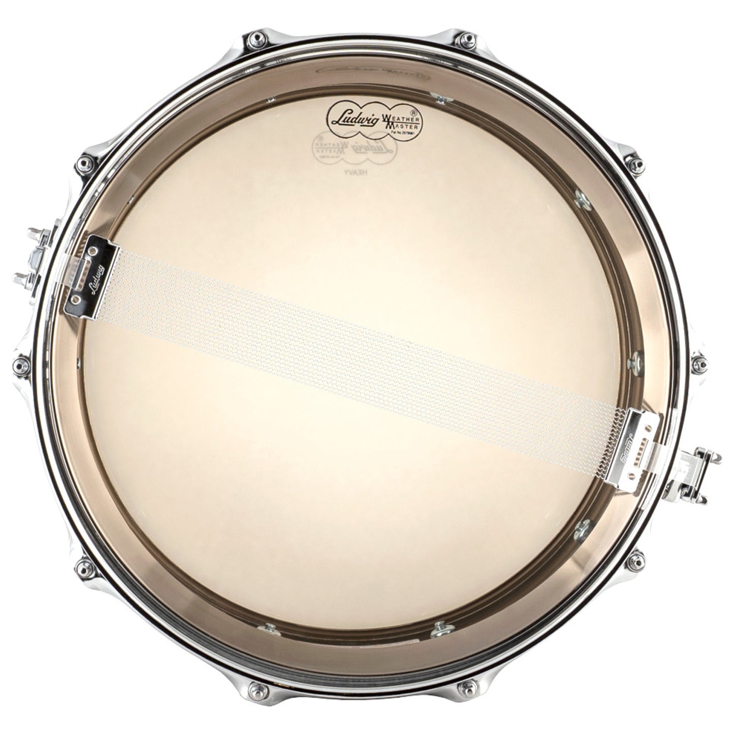Ludwig LB416KT Black Beauty 5x14 Hammered Shell, Tube Lugs Snare Drum