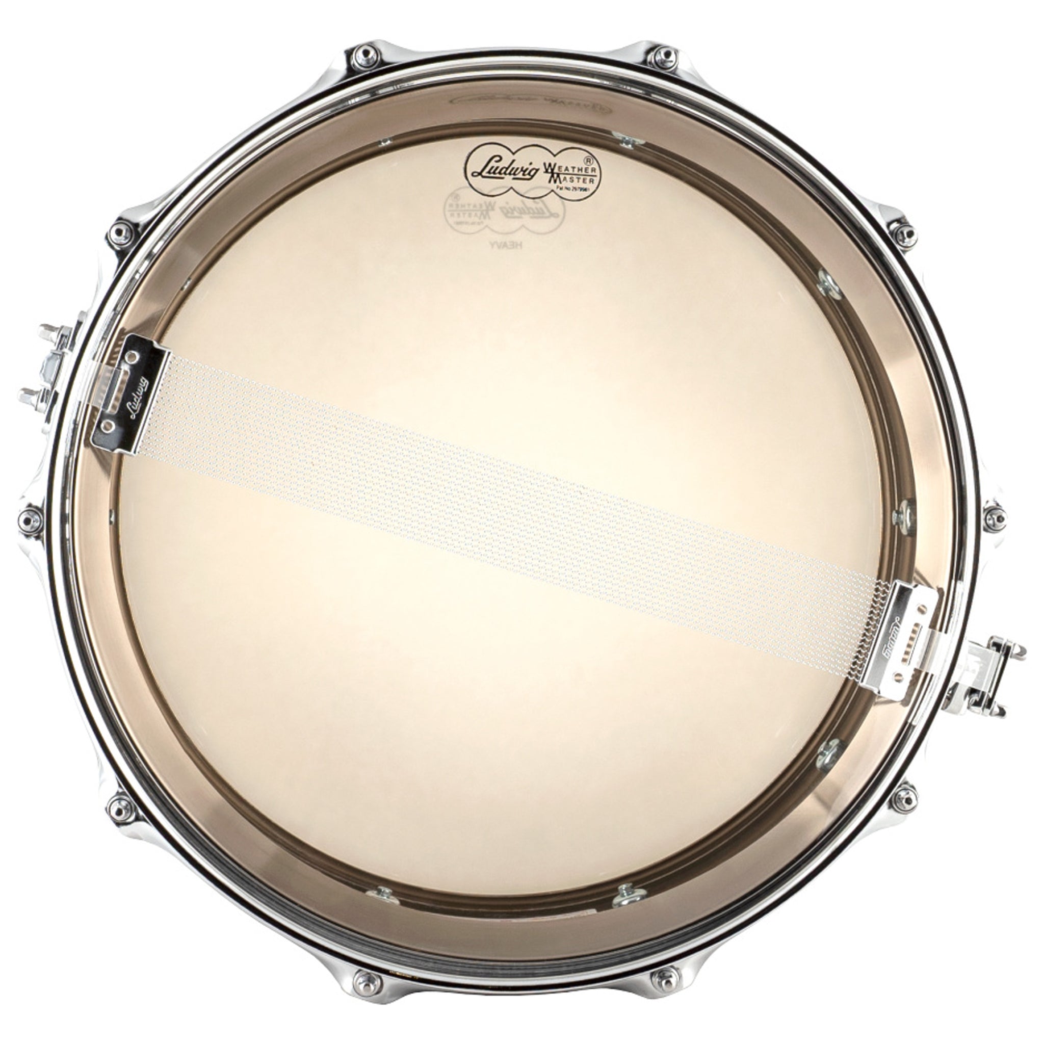 Ludwig LB416KT Black Beauty 5x14 Hammered Shell, Tube Lugs Snare Drum