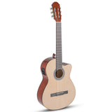GEWA Basic Plus E-Acoustic Classical Guitar 4/4 Natural Spruce