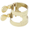 Bonade 2257G Soprano Saxophone Ligature Gold Lacquer