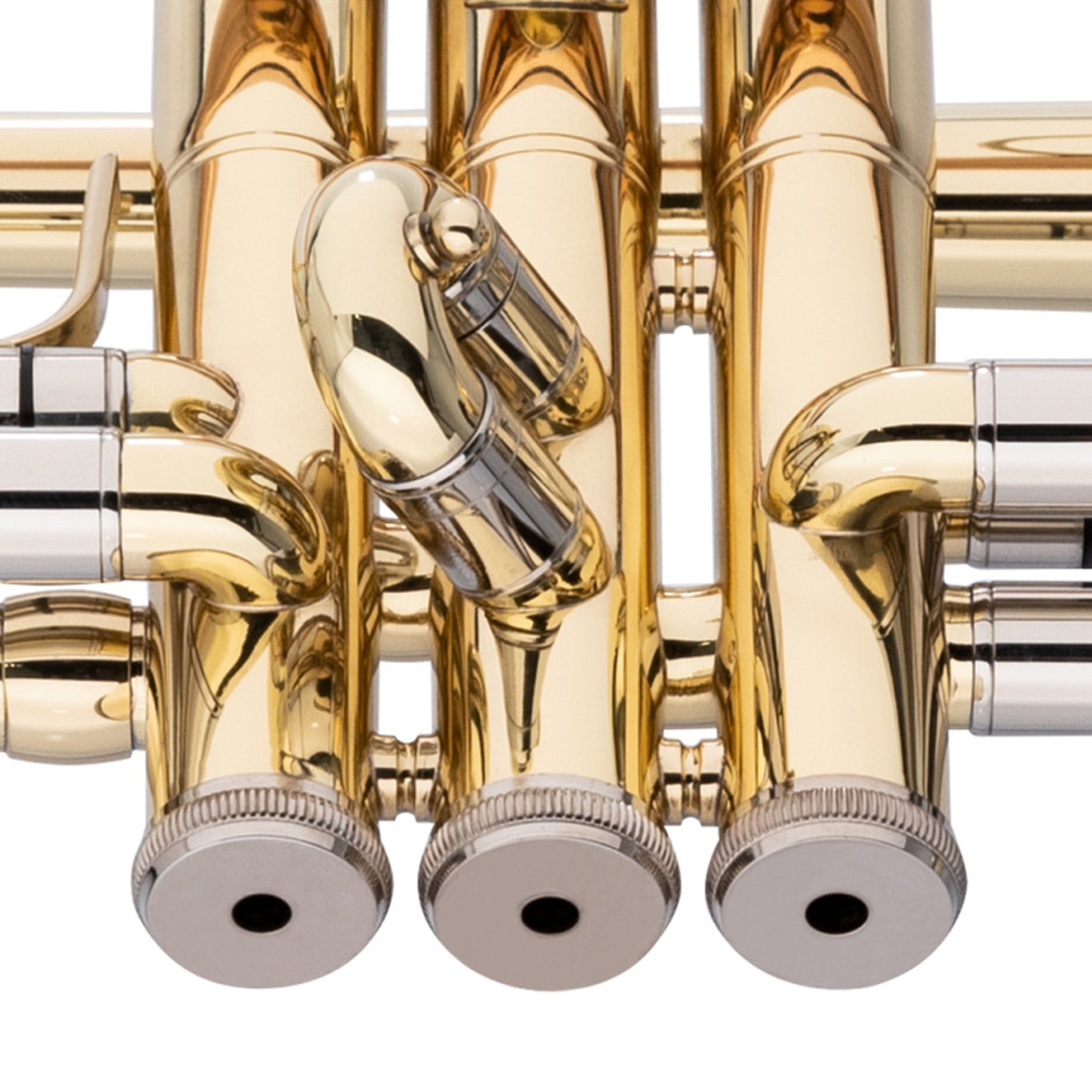 Stagg Levante Bb Trumpet, ML Bore, Leadpipe In Gold Brass, With Soft Case