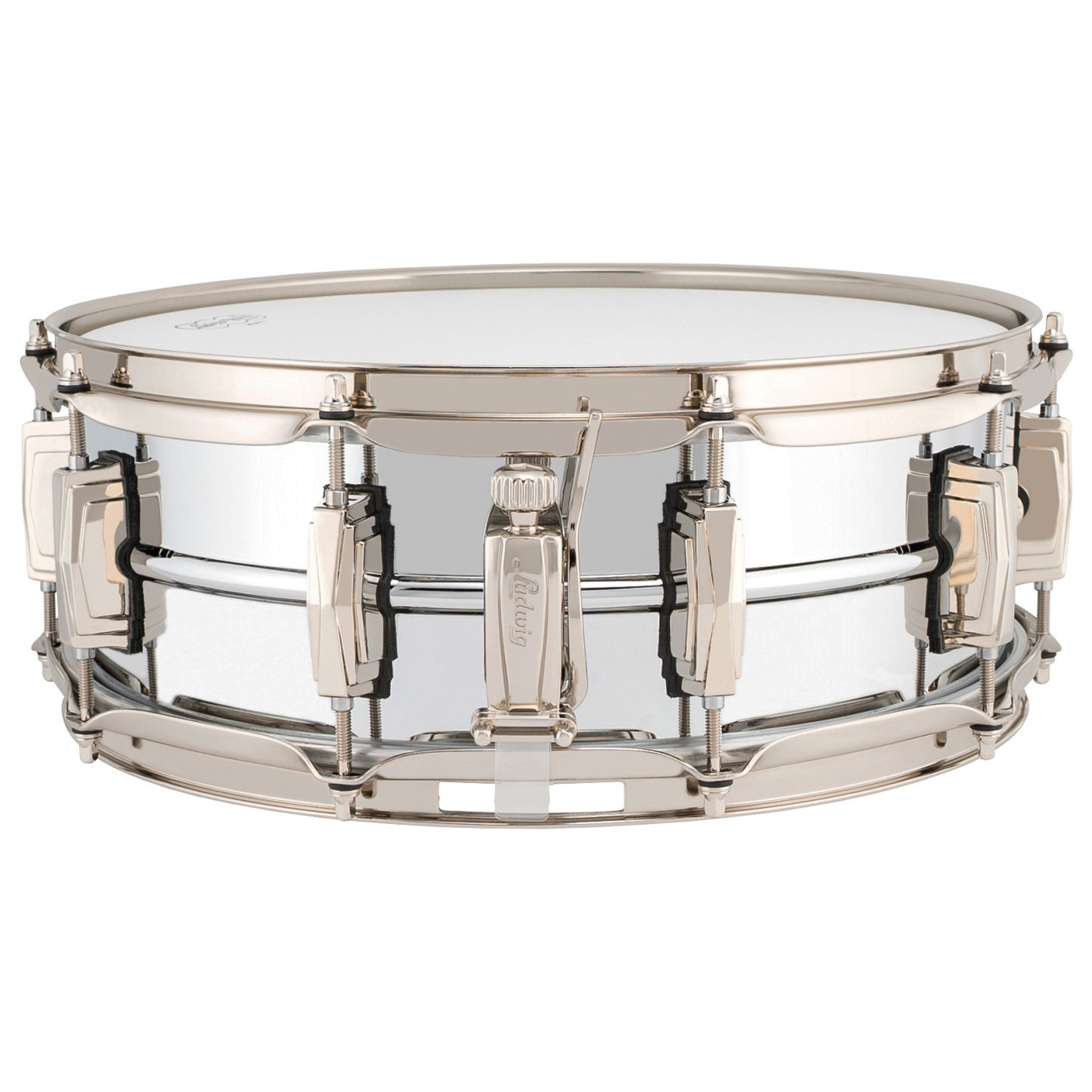 Ludwig LB400BN Supraphonic 5X14 Chrome Over Brass "Super Ludwig" Snare Drum