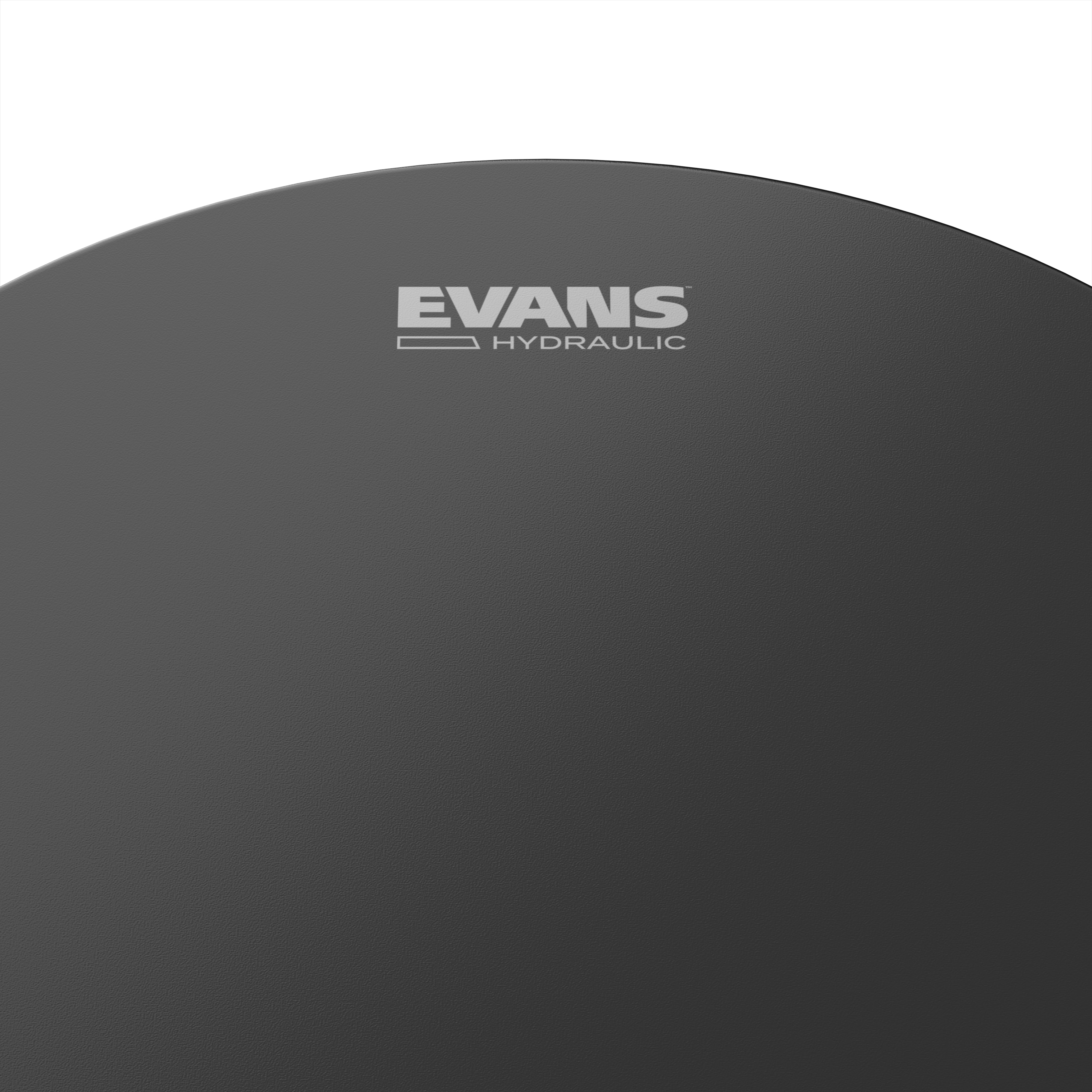 Evans Hydraulic Black Coated Snare Batter Drumhead, 13 inch