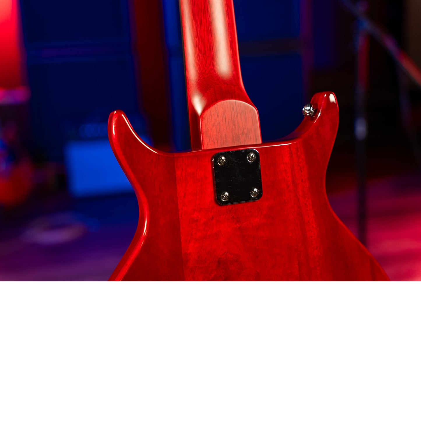 Washburn SB4R Wing Series Scavenger Electric Bass w/Gigbag. Trans Red