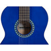 GEWA Basic Classical Guitar 3/4 Transparent Blue