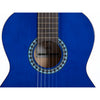 GEWA Basic Classical Guitar 1/2 Transparent Blue