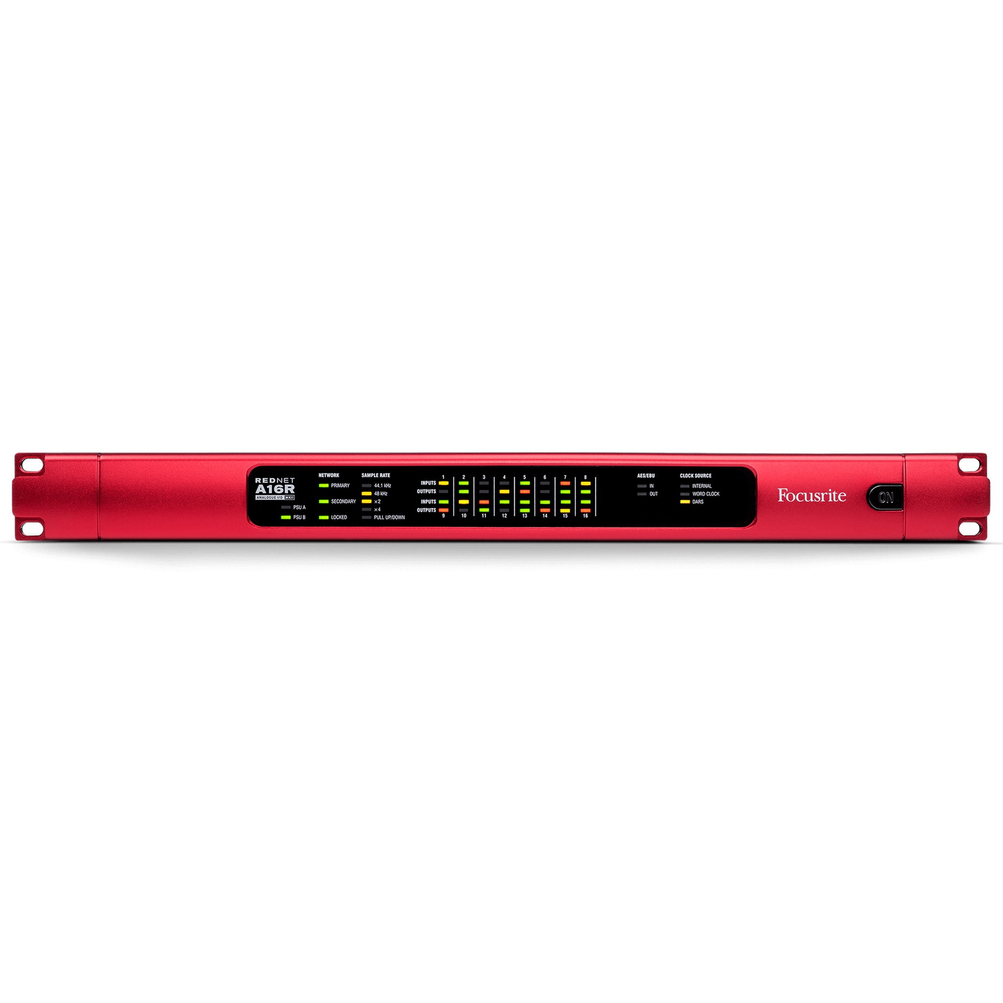 Focusrite RedNet A16R MkII 16-channel Bi-Directional Analog Interface for Dante