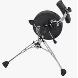 Gibraltar Hydraulic Tall Round Drum Throne with Footrest