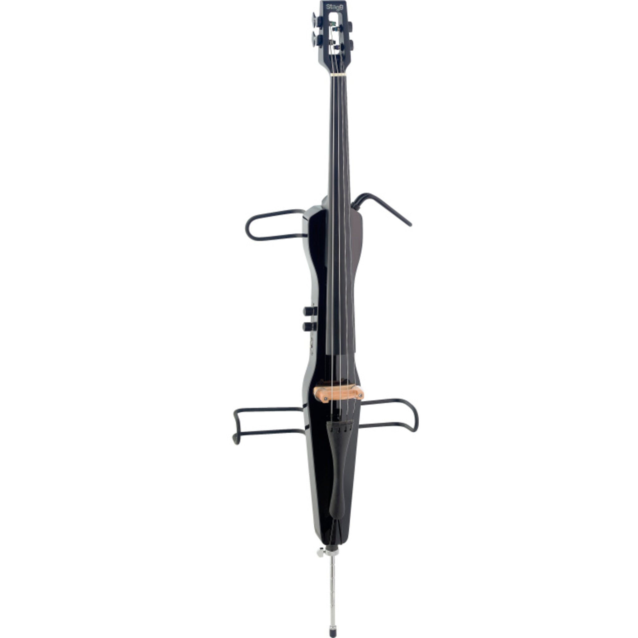 Stagg 4/4 Electric Cello With Gigbag, Black