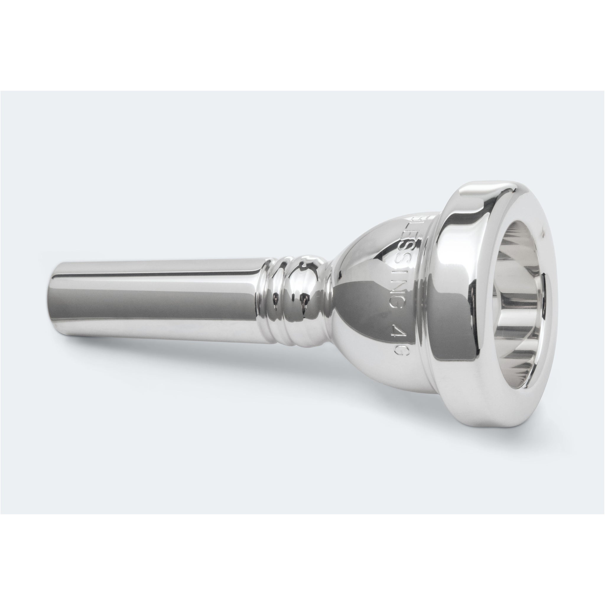 Blessing Trombone Mouthpiece, 4G, Large Shank, Silver-Plated