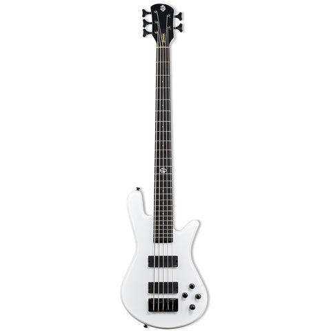 Spector NS Ethos 5 Strings Electric Bass Solid White Gloss