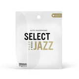D'Addario Organic Select Jazz Filed Alto Sax Reeds, Strength 2 Soft, 3-Pack