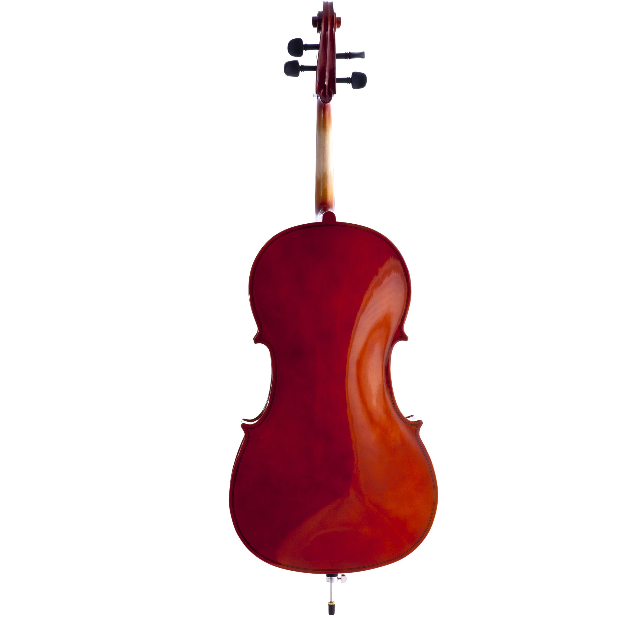 D'Luca Meister Student Cello Package 4/4 Size w/Stand, Bag, Tuner, Rosin & Bow