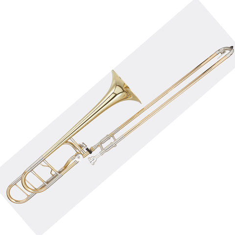 Blessing Tenor Trombone, .547" Bore, Open Wrap, F Rotor, Yellow Brass Bell