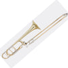 Blessing Tenor Trombone, .547" Bore, Open Wrap, F Rotor, Yellow Brass Bell