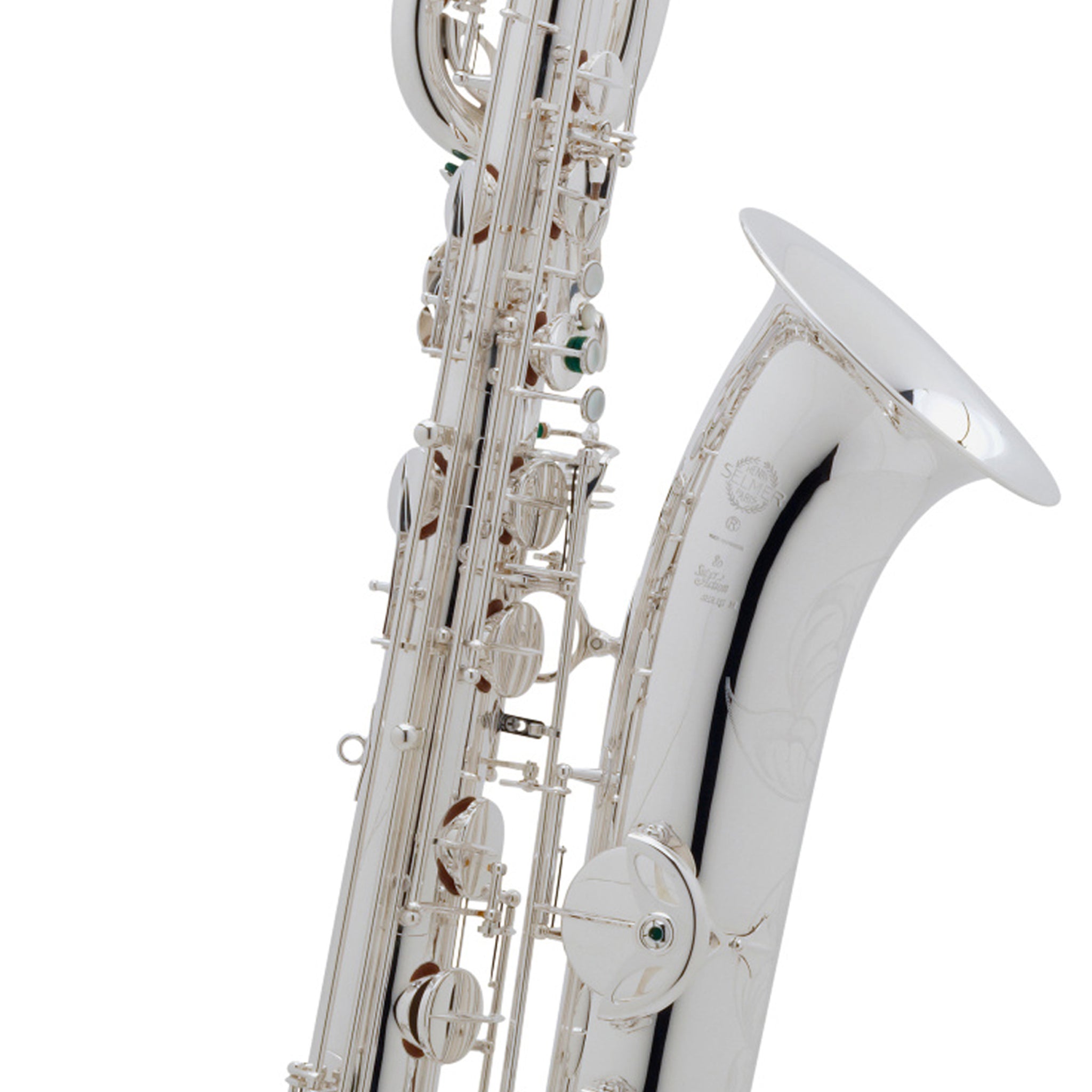 Selmer Paris 55AFJS Series II Jubilee Edition Baritone Saxophone Silver Plated
