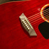 Washburn WD100DLTWRK-U Dreadnought Wine Red Acoustic Guitar with Gigbag
