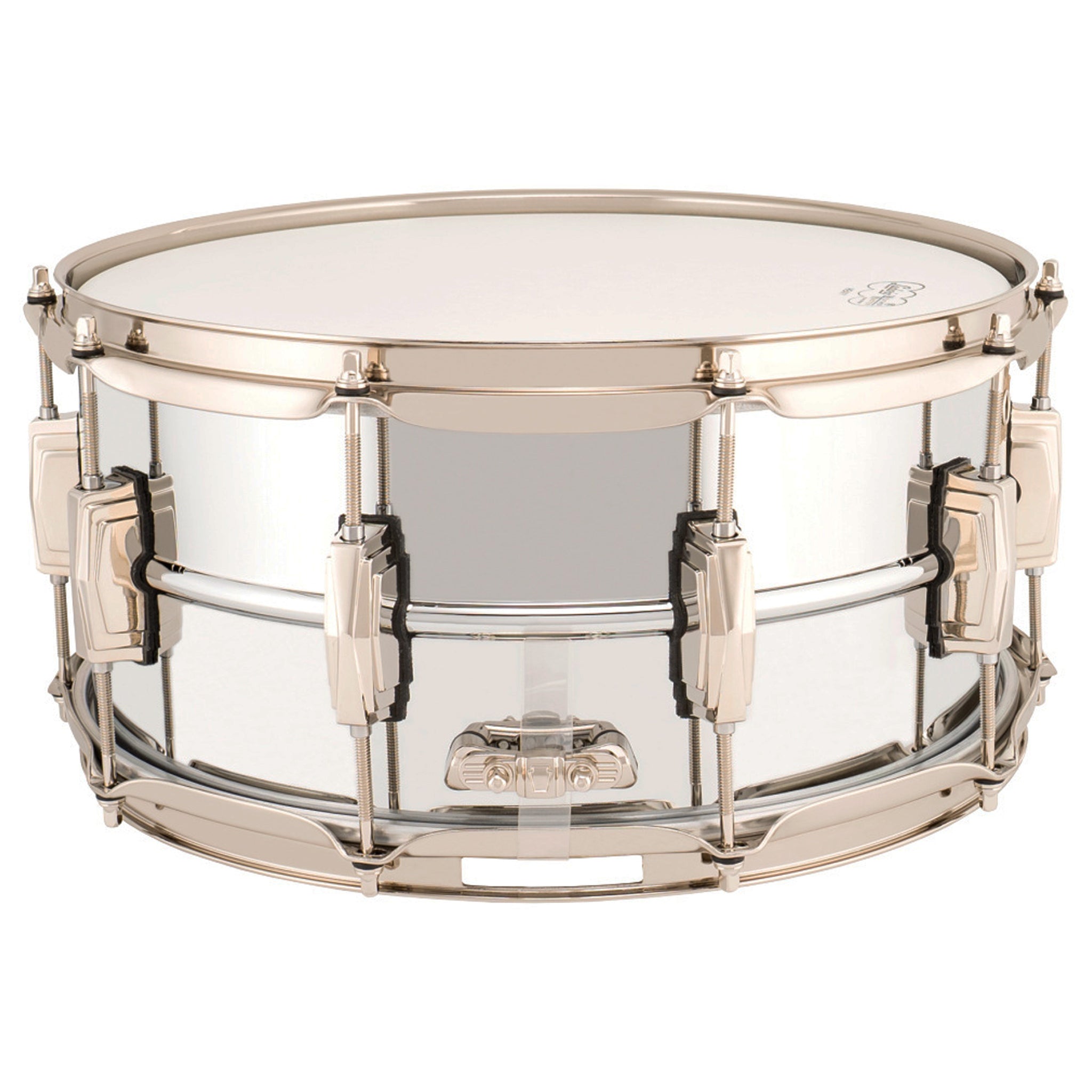 Ludwig LB402BN Supraphonic 6.5X14 Chrome Over Brass "Super Ludwig" Snare Drum