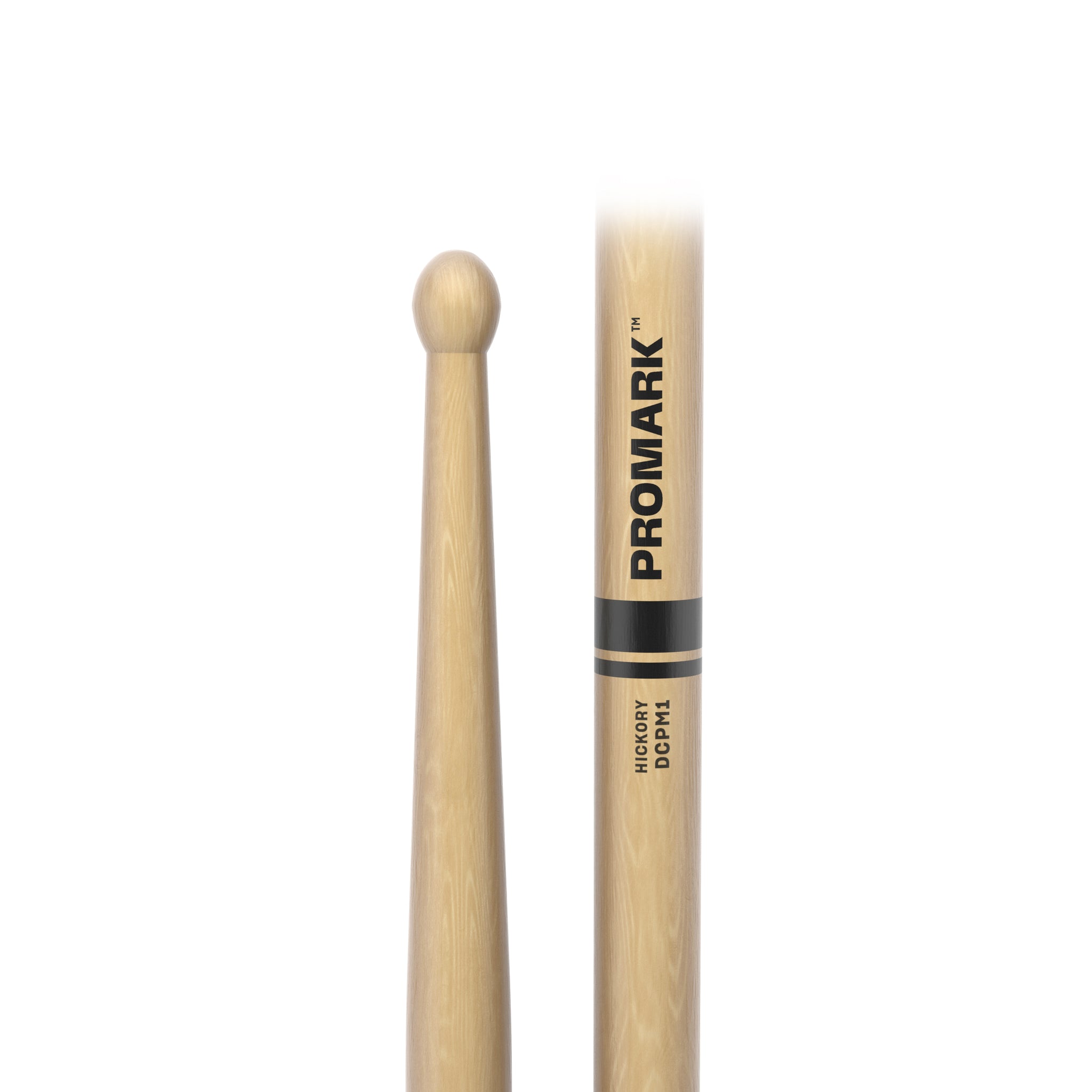 ProMark DCPM1 Hickory Marching Drumstick, Wood Tip