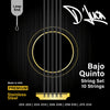 D'Luca Bajo Quinto Strings Stainless Steel, Loop End