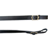 D'Luca MX3 Leather Accordion Straps White/Black