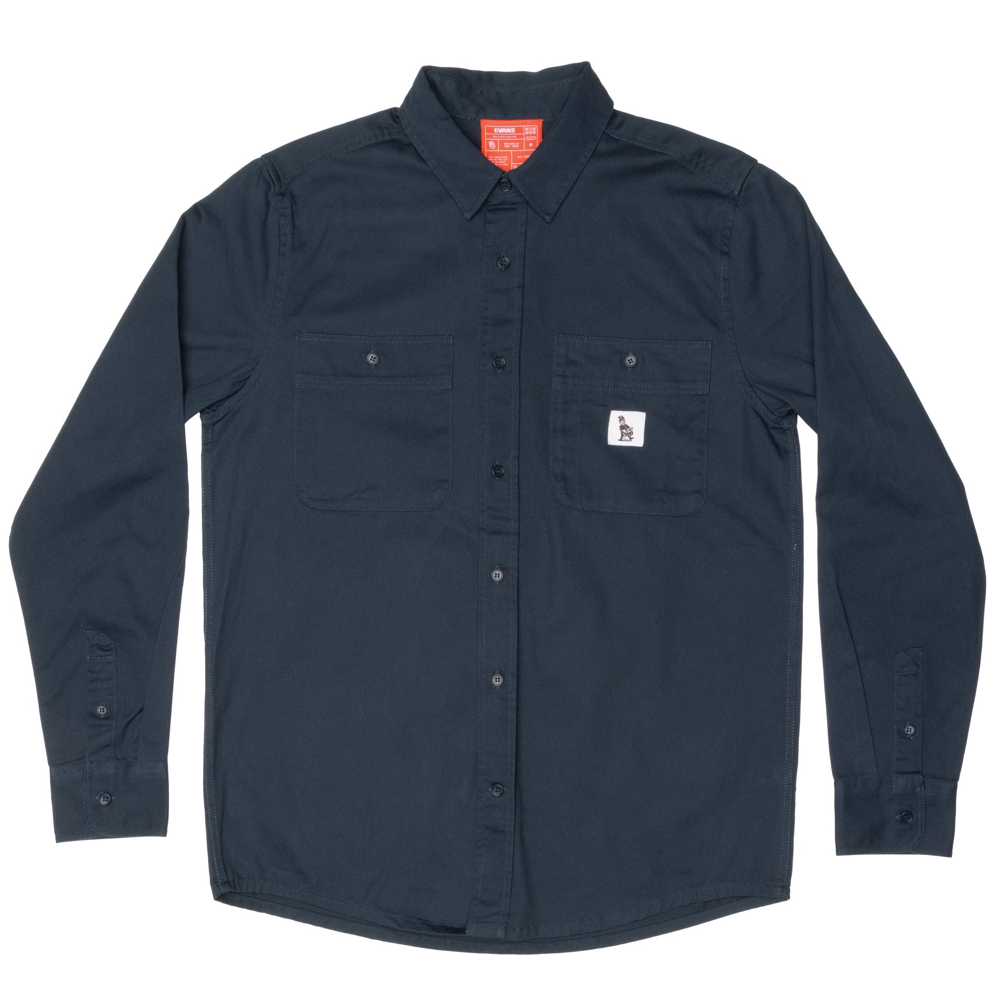 EVANS Heritage Work Shirt, Black, 3XL