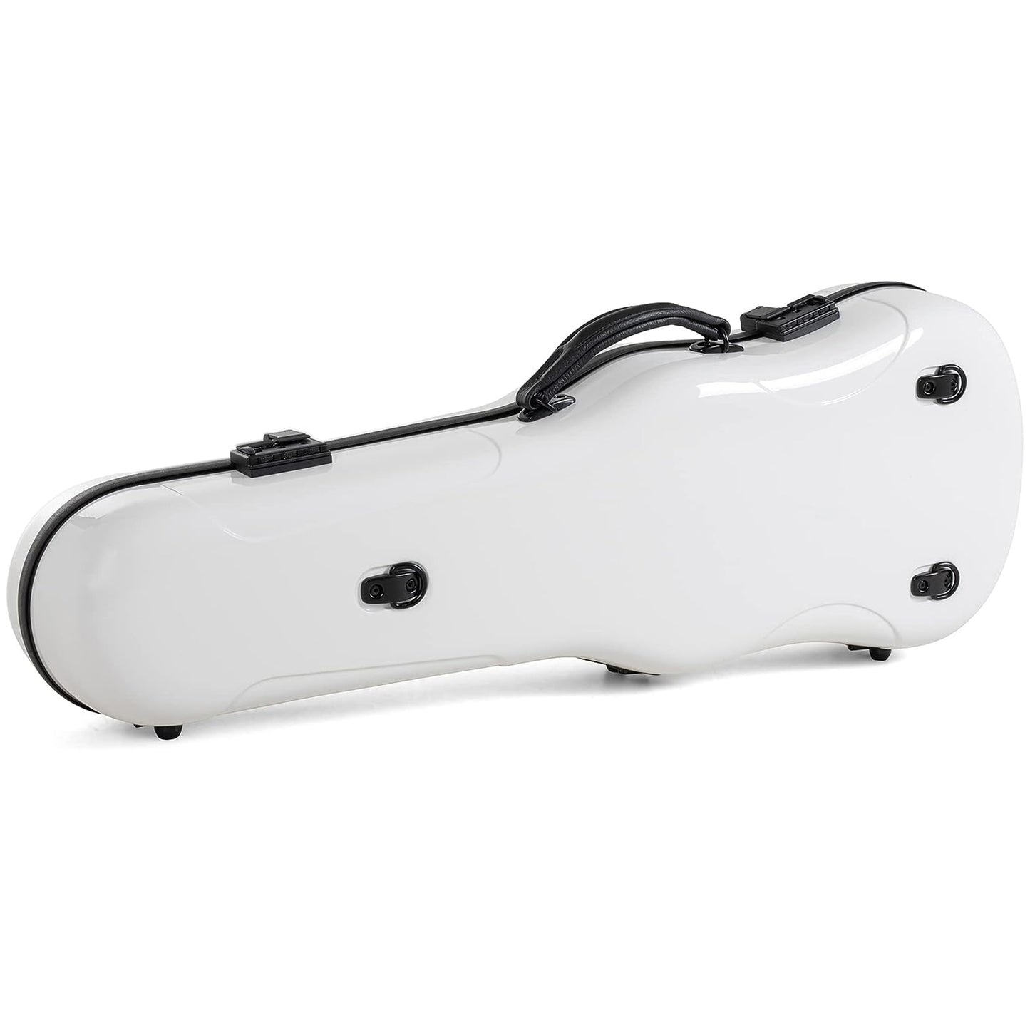 GEWA Viola Case, Air 2.0, Shaped, White/Black, High Gloss