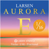 Larsen Aurora, Violin E String, (Carbon Steel), Ball, 1/16, Medium