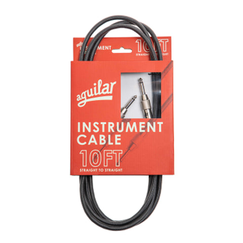 Aguilar 10FT Instrument Cable Straight to Straight