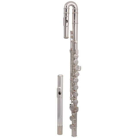 Armstrong 703 Heritage Alto Flute Silver Plated, Straight & Curved Headjoints