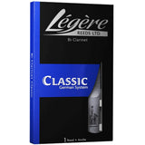 Legere Bb Clarinet German Cut Classic Reed Strength 4.25