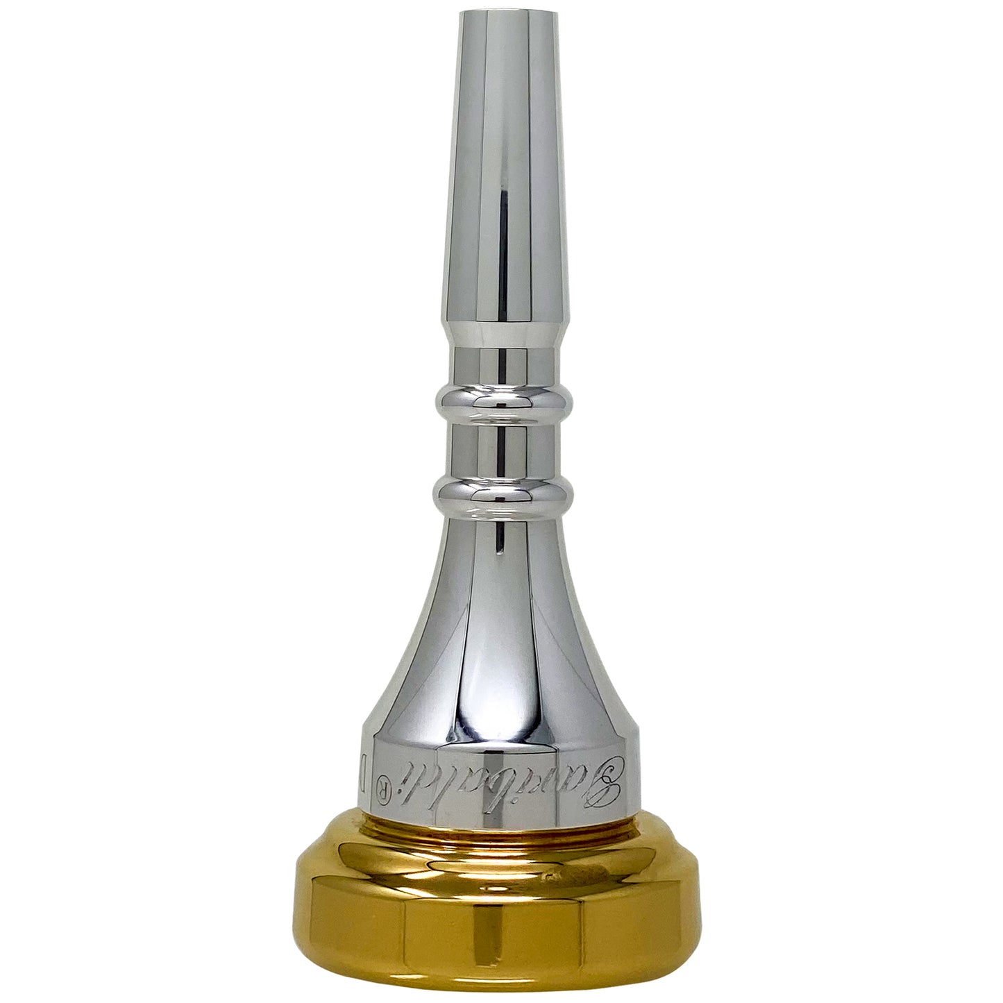 Garibaldi AHDC3 Classic Alto Horn Double Cup Gold-Plated Rim Mouthpiece Size DC3