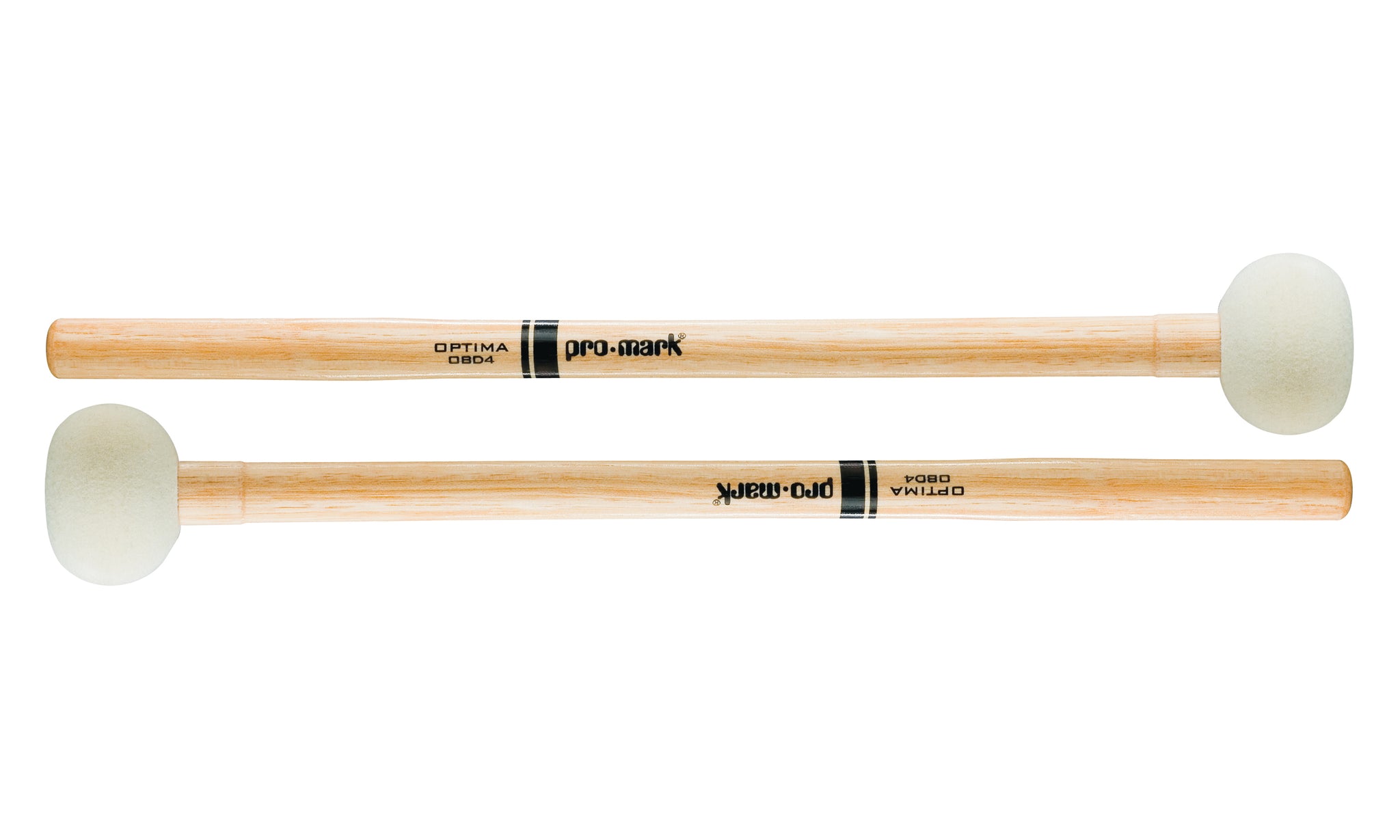 Promark Optima Marching Bass - Felt #4 Drum Mallets