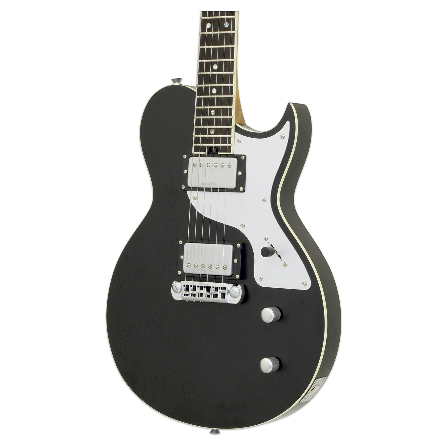 Aria Brooklyn Electric Guitar Open Pore Black