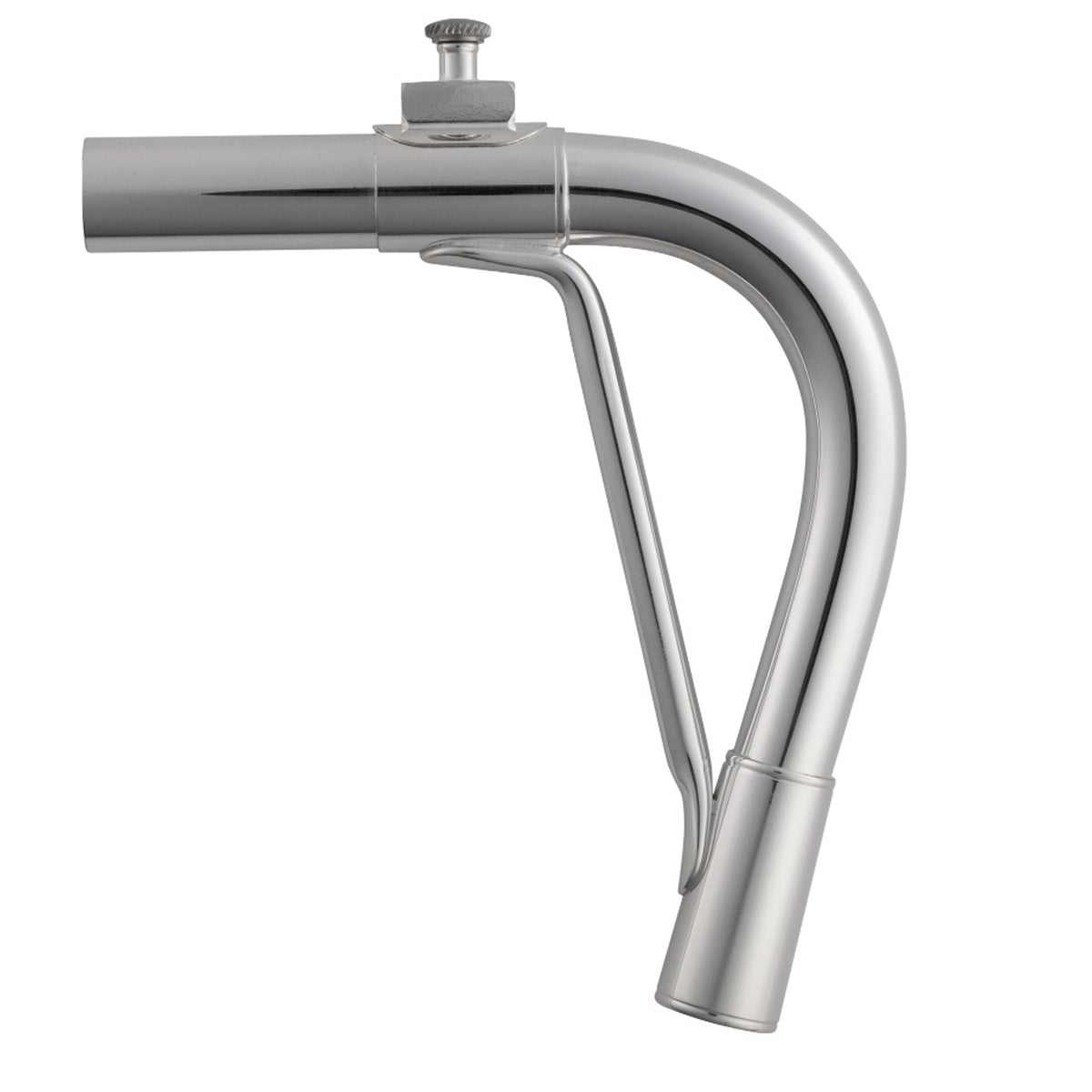 King Sousaphone Mouthpipe Brushed Silver Plated