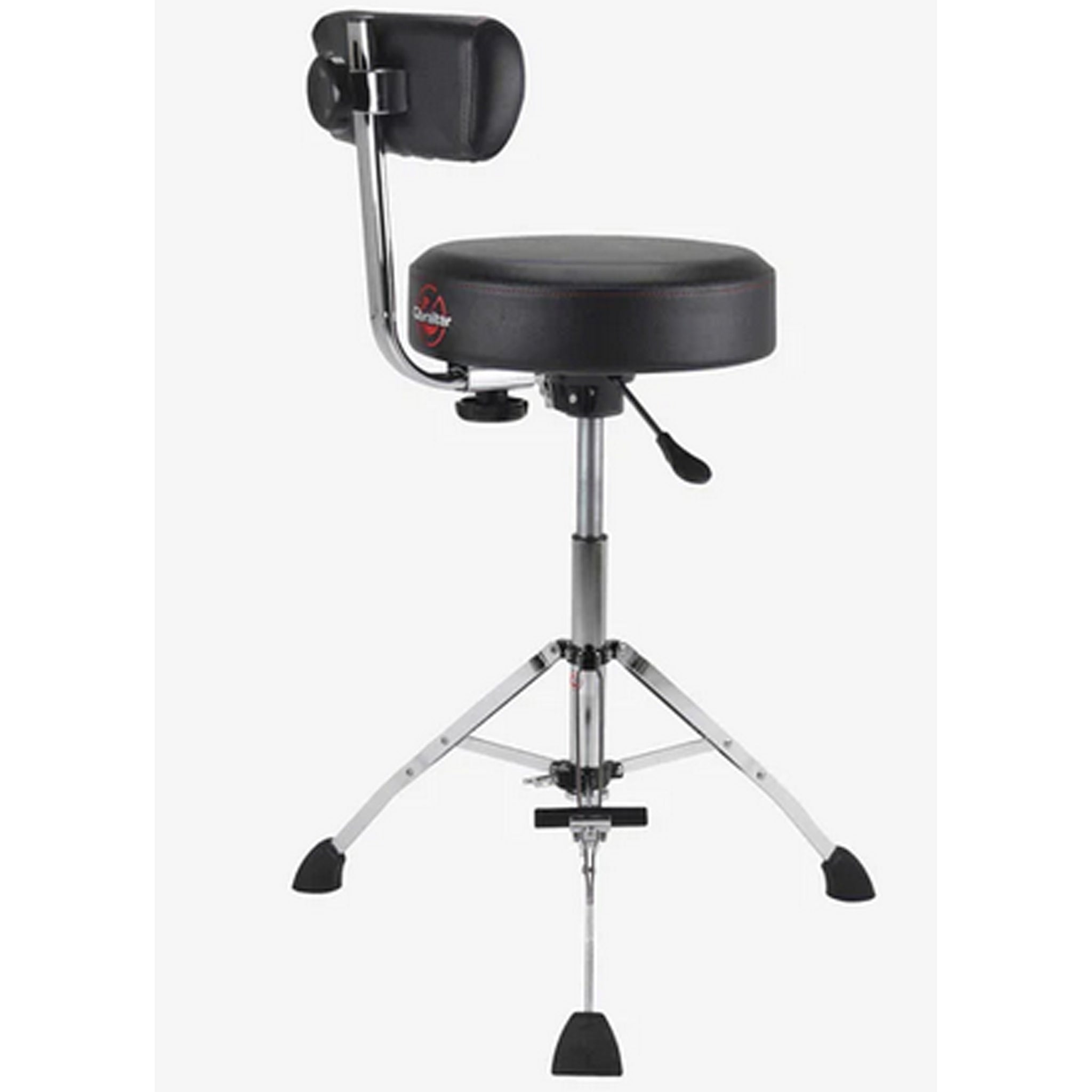 Gibraltar Hydraulic Tall Round Drum Throne with Footrest