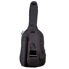 GEWA Double Bass Gig-Bag with Wheels, Prestige Rolly, 25mm Padding, 4/4, Black
