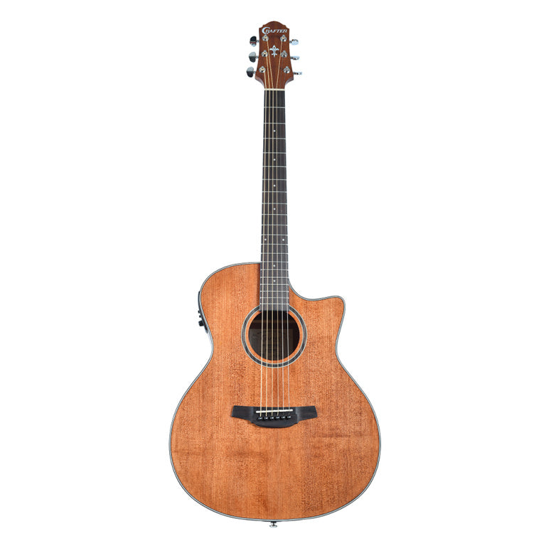 Crafter Silver Series 100 Grand Auditorium Acoustic-Electric Guitar With Cutaway