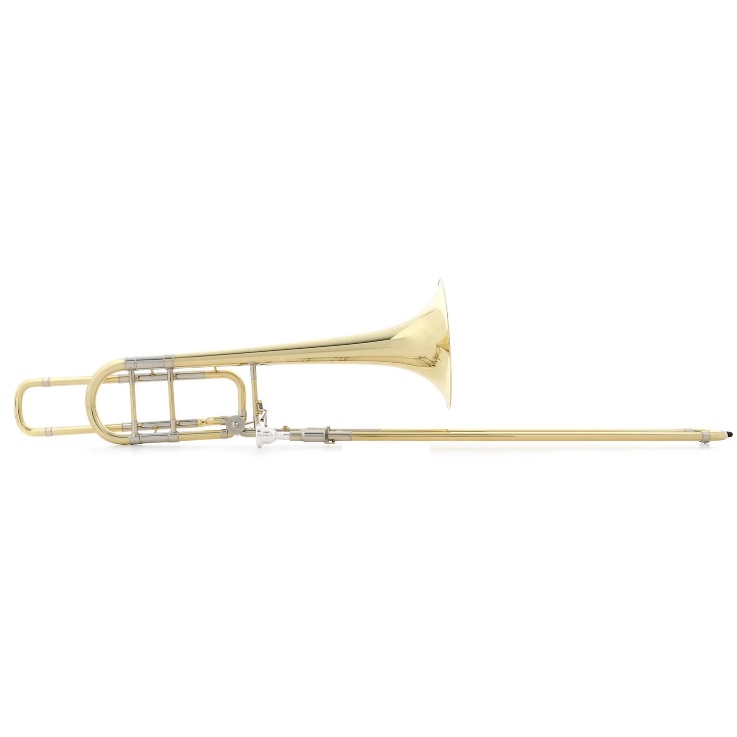Bach 50BO Stradivarius Bass Trombone Single Rotor Valve Open Wrap