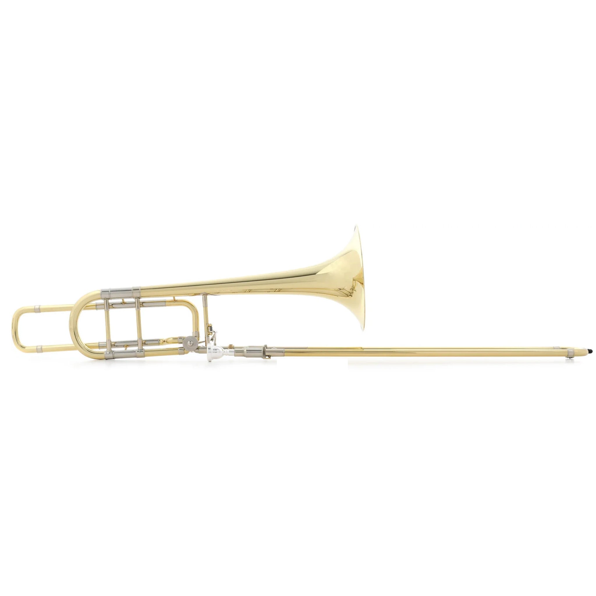 Bach 50BO Stradivarius Bass Trombone Single Rotor Valve Open Wrap
