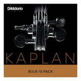 D'Addario Kaplan Bass Single G String, 3/4 Scale, Medium Tension, Bulk 10-Pack