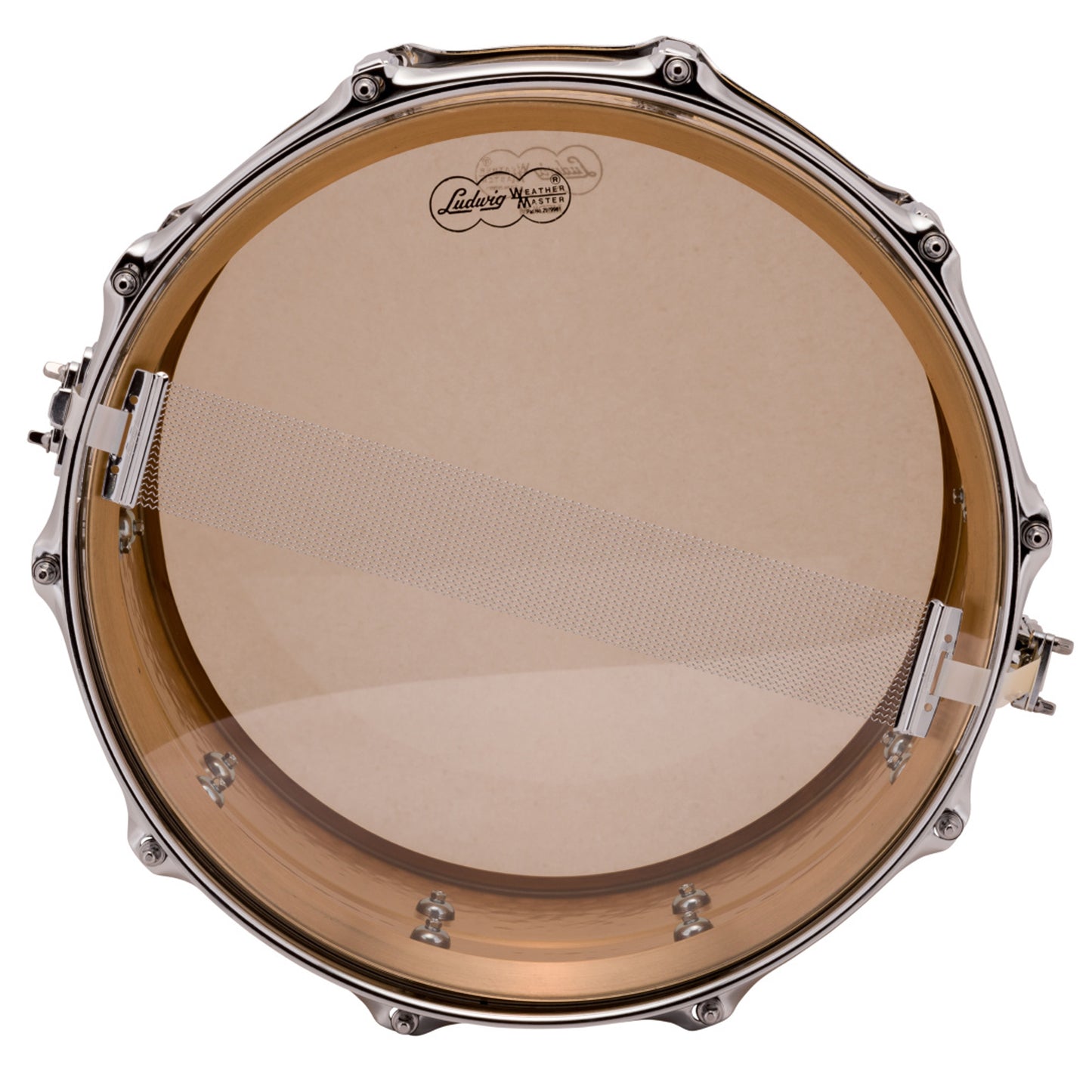 Ludwig LB508K Bronze Phonic 8x14 Hammered, Imperial Lugs Snare Drum