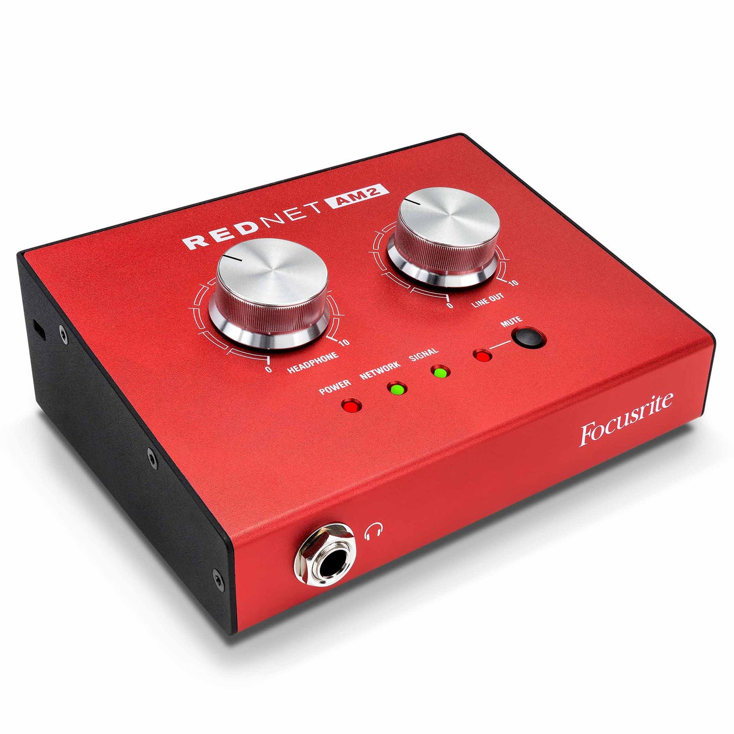 Focusrite Pro RedNet AM2 Stereo Dante Headphone Amp