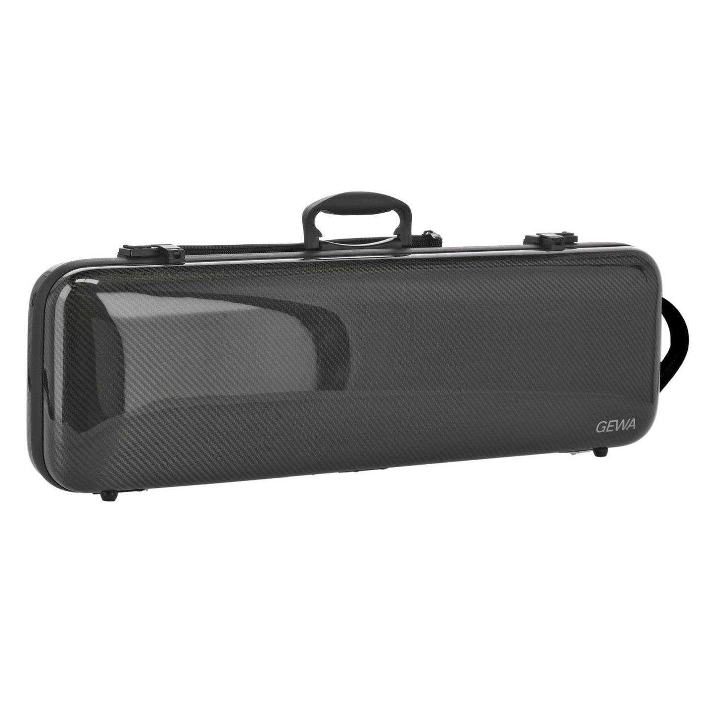 GEWA Violin Case, Idea 1.8, Oblong, 4/4, Carbon Black/Black w/Subway Handle