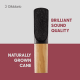 Rico Plasticover Baritone Saxophone Reeds, Strength 1.5, 5-pack