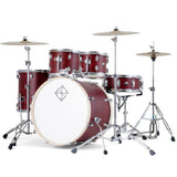 Dixon Spark 5pc Drum Set Red Oak Complete Outfit