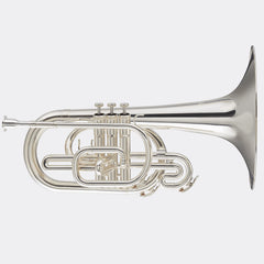 Blessing Marching F Mellophone, .462" Bore, Silver-Plate, Outfit